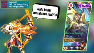 ANG BIDA NAGPAPABUGBOG SA UMPISA  | MOST EPIC COMEBACK BY AI ZILONG - MLBB