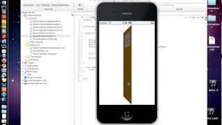 4.2.2 Switching Views PART 2 Adding Transition Effects, flip horizontal and page curl - iphone sdk