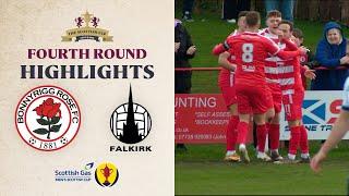 Bonnyrigg Rose 2-1 Falkirk | Scottish Gas Men's Scottish Cup Fourth Round Highlights