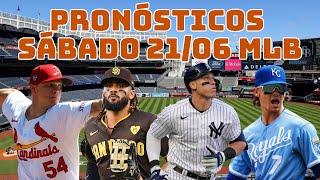 Pronósticos y Análisis Sábado 21 de Junio MLB 2025