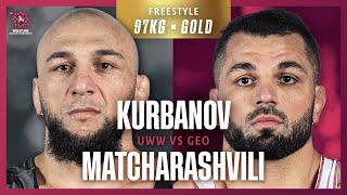 Givi MATCHARASHVILI (GEO) vs. Magomed KURBANOV (UWW) | EUROPEAN CHAMPIONSHIPS 2025 | FS 97Kg Finals