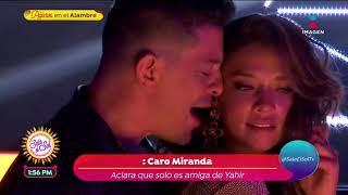 Yahir y Caro Miranda ¿Romance en puerta? | Sale el Sol