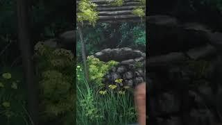 “How to Paint a Garden Wishing Well” full painting tutorial on my YouTube channel! ‍ #shorts