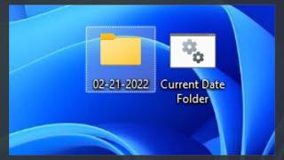 How To Create Folder With The Date Automatically Using Batch Script In Windows