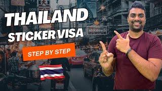 Thailand Sticker Visa for Indian || Long Term Tourist Visa | Employment | Business | Marriage