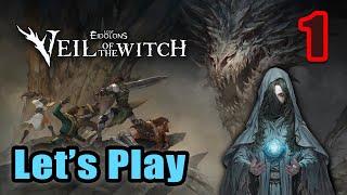 Lost Eidolons: Veil of the Witch - Full Gameplay - Turn Based RPG - Early Access - Let's Play #1