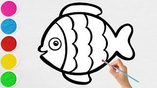 How to Draw a Fish | Easy Step by Step for Beginners