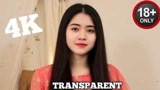 4K Transparent Lingerie & Fishnet Try-On Haul | See-Through mesh  for Summer  Fashion Lookbook 2025