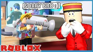 Trolling Noobs in Roblox Escape The Hotel Obby