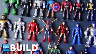 Marvel Heros Speed Build! Marvel Infinity Saga Figures Collection!! | BLOKEES Figures | Beat Build