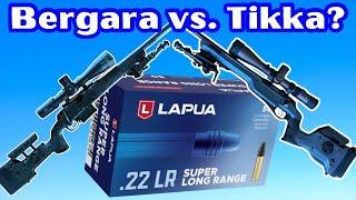 Bergara V.s Tikka T1x - Lapua Super Long Range - Head to Head