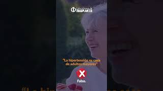 Descubre algunos mitos sobre la hipertensión arterial (HTA) y ¡sal de dudas!