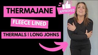 Thermajane Fleece Lined Thermals | Not Your Grandma's Thermals!