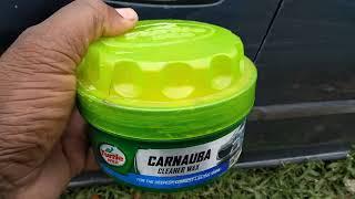 turtle wax carnauba cleaner wax will this remove scratches off paint