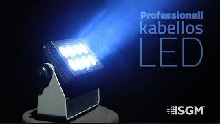 Profesionell - Kabellos - LED! Der SGM P 1