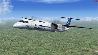 FSX: How to fly the Dash 8 Q400 + Link