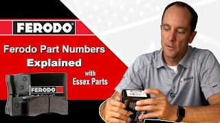 Ferodo Part Numbers Explained