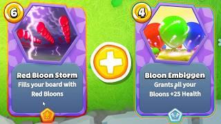 Best STRATEGY in Bloons Card Storm!