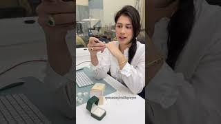 Gem Jeweler Reacts To Unboxing a Stunning 5.56ct Colombian Emerald Ring – East to West Cushion Cut