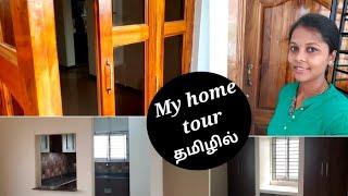 Home tour tamil, empty home tour with modular kitchen Jega life House plan in tamil