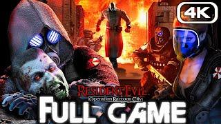 RESIDENT EVIL OPERATION RACCOON CITY Gameplay Walkthrough FULL GAME (4K 60FPS) No Commentary