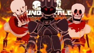 ALL PAPYRUS SKINS GAMEPLAY | UFS | Undertale Final Showdown