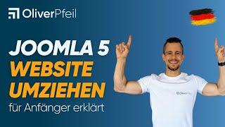 Joomla 5 Website umziehen 