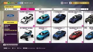 FORZA HORIZON 5 - ALL CARS LIST 2024 + ALL DLC! [4K]