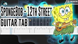 SpongeBob - 12th Street Rag Guitar Tab Tutorial