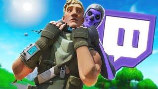 Using Purple Skull Trooper To Kill Streamers In Fortnite Chapter 5