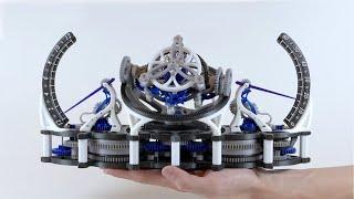 It’s Complicated - 3D Printed Triple-Axis Tourbillon Mechanical Clock