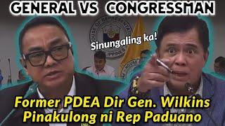 FORMER PDEA DIR GENERAL WILKINS VILLANUEVA CITED IN CONTEMPT BY REP JOSEPH PADUANO