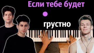 Rauf & Faik, NILETTO - Eсли тебе будет грустно ● караоке | PIANO_KARAOKE ● ᴴᴰ + НОТЫ & MIDI