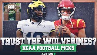 Will Michigan BOUNCE-BACK vs Miller Moss & USC? | College Football Week 4 Picks & Predictions | BBOC