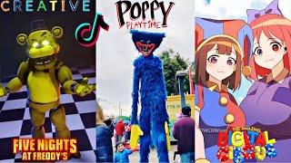 #FNAF, Welcome Home, #TADC and Poppy Playtime (art, cosplay, animation) Compilation #1