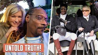 What happened between Martha Stewart and Snoop Dogg?