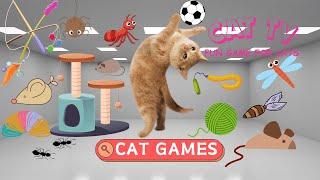 CATS GAME - Collection Of Insects And Funny Games - CAT TV 