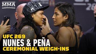 Amanda Nunes, Julianna Pena Respectful in Final Faceoff | UFC 269 | MMA Fighting