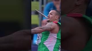 Javelin Combined With Gymnastics - Munich 2022 - #Shorts