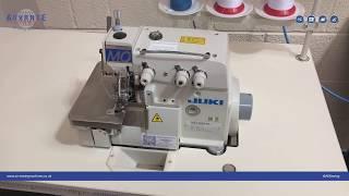 Juki MO-6804S Series Overlock Instructional Video :: AE Sewing Machines