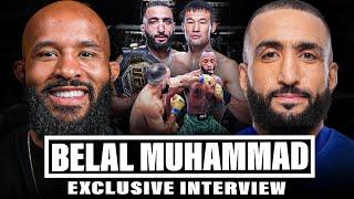 BELAL MUHAMMAD on BEEF w/ DJ, KHABIB TRAINING, SHAVKAT or USMAN?! | EXCLUSIVE INTERVIEW!