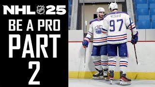 NHL 25 - Be A Pro - Gameplay Walkthrough - Part 2 - "Moved To The First Line"