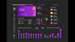 Create a personal finance tracker with Excel (part1)