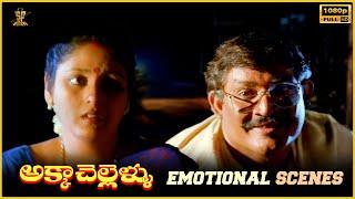 Akka Chellellu Movie Emotional Scenes | Suresh,Jayasudha,Malasri,JD Chakravarthy |Suresh Productions