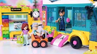 Heartlake City Bus  Lego Friends review & build