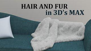 Creating Towel / Blanket with Hair and Fur in 3ds Max Tutorial