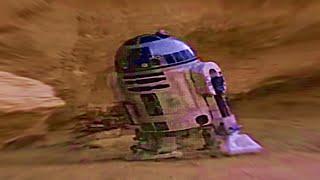 R2D2 falls over