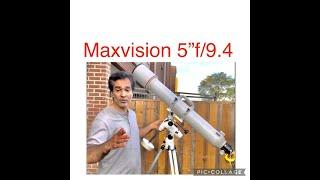 5" Maxvision refractor? Is it good? Is maxvision good? #astronomy #telescope #space #nasa #jupiter