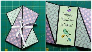 Поделки из бумаги своими руками/Необычная открытка/Pop Up Card Tutorial/Handmade card /