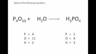 Balancing Chemical Equations: UPDATED - Chemistry Tutorial